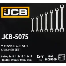 Набор ключей разрезных 7пр. 61297 JCB