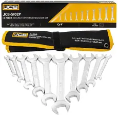 61290 Набор ключей рожковых 10пр. JCB