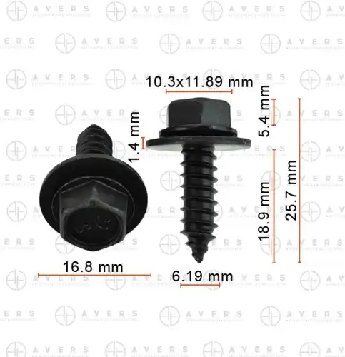 Винт 11505022AV AVERS