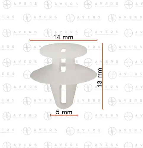 Клипса 1214485AV AVERS