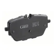 Тормозные колодки дисковые GANZ GIJ07712