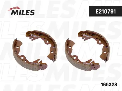 Тормозные колодки барабанные MILES E210791