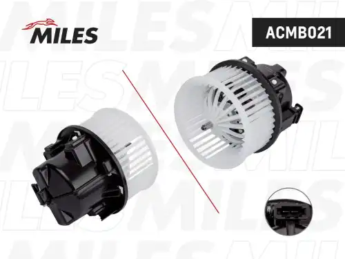 Вентилятор отопителя MILES ACMB021