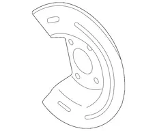 SHIELD,RR BRK 21993755 BUICK