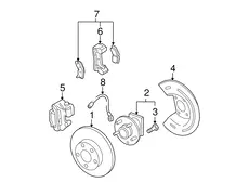 SHIELD,RR BRK 21993755 BUICK