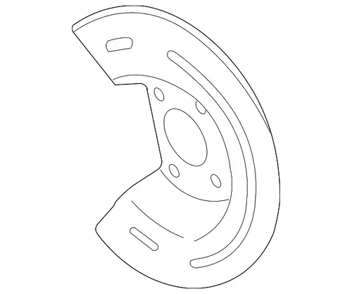 SHIELD,RR BRK 21993755 BUICK