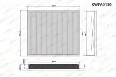 Фильтр воздушный KORWIN KWFA0130