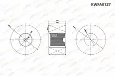 Фильтр воздушный KORWIN KWFA0127