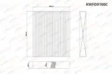 Салонный фильтр KORWIN KWFD0100C