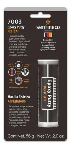 7003 Шпатлевка эпоксидная (холодная сварка) Senfineco / Epoxy Putty Senfineco