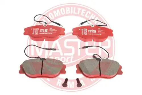 Тормозные колодки дисковые MASTER-SPORT 13-0460-2978-2-SET-MS