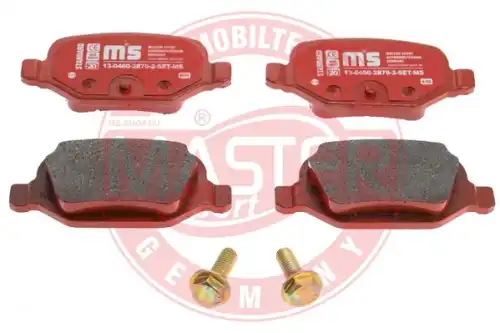 Тормозные колодки дисковые MASTER-SPORT 13-0460-2879-2-SET-MS