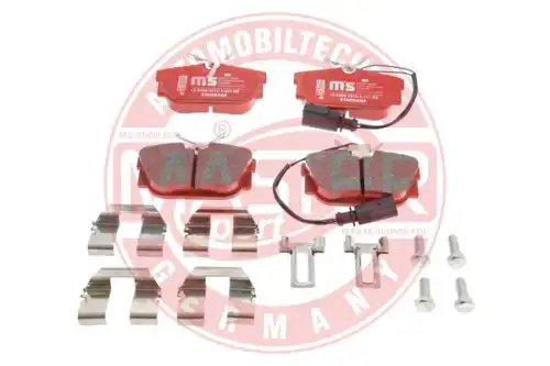 Тормозные колодки дисковые MASTER-SPORT 13-0460-2872-2-SET-MS