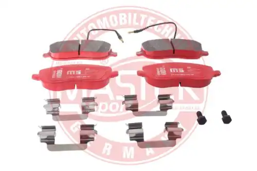 Тормозные колодки дисковые MASTER-SPORT 13-0460-2863-2-SET-MS