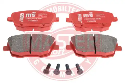Тормозные колодки дисковые MASTER-SPORT 13-0460-2883-2-SET-MS