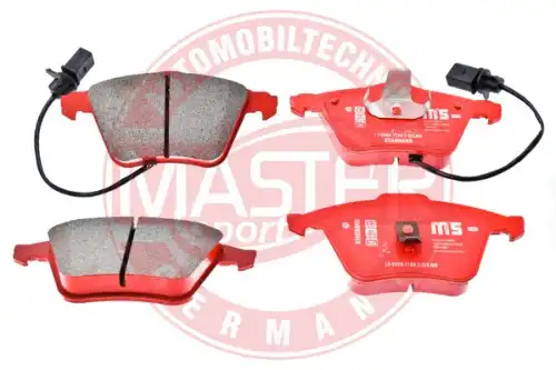 Тормозные колодки дисковые MASTER-SPORT 13-0460-7166-2-SET-MS