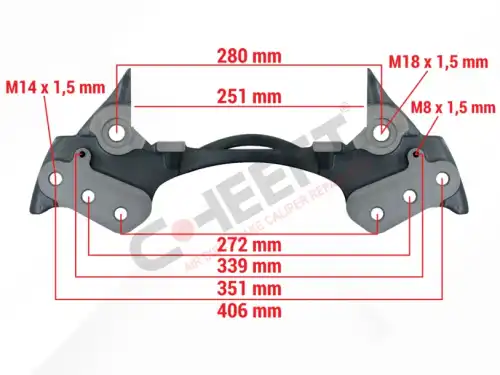 Скоба суппорта MERITOR D3 CHEEFT CH2316