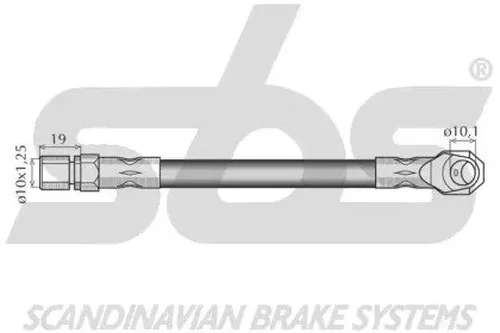 Brake Hose 13308523113 SBS