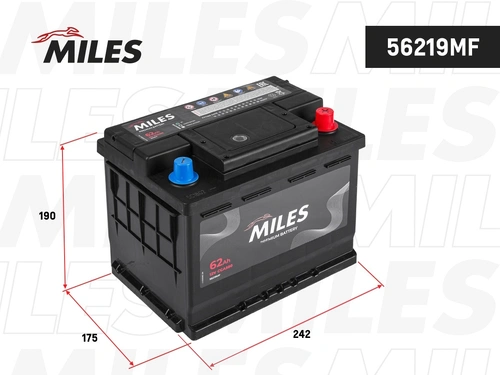 Аккумулятор MILES 56219MF