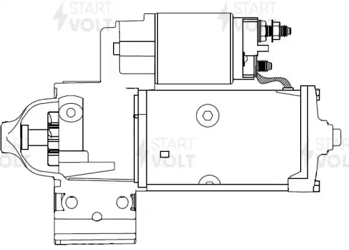 Стартер СТАРТВОЛЬТ LST 2601