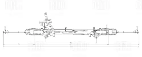 Рулевая рейка TRIALLI CRS 1014