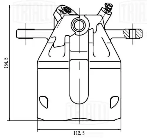 Суппорт тормозной TRIALLI CF 205501