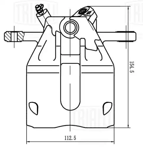 Суппорт тормозной TRIALLI CF 205502