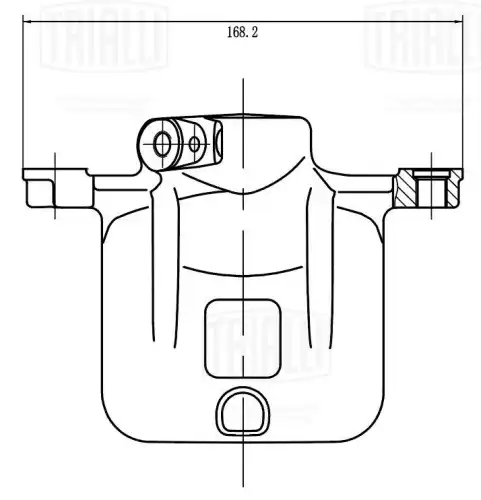 Суппорт тормозной TRIALLI CF 207601