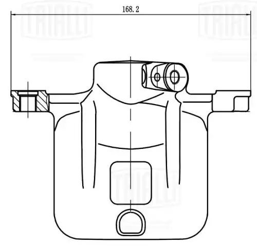 Суппорт тормозной TRIALLI CF 207602