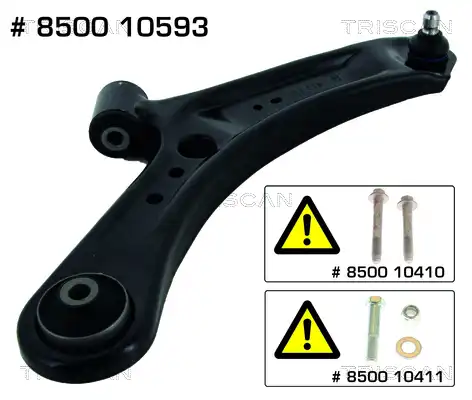 Рычаг подвески TRISCAN 850 010 593