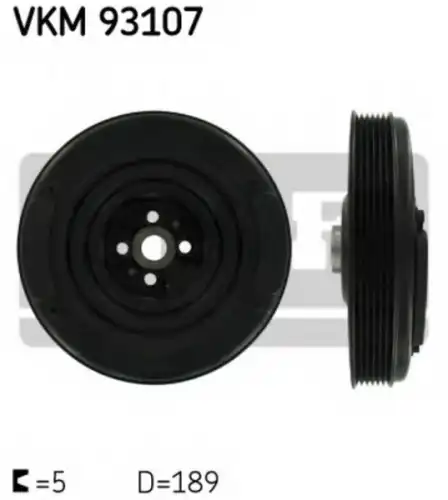 Шкив коленвала SKF VKM93107