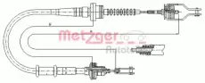 Трос сцепления METZGER 18.0035