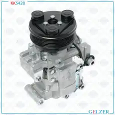 Компрессор кондиционера Mazda 3 2003-2009 KK5420 GELZER