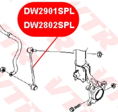 Тяга стабилизатора VTR DW2802SPL