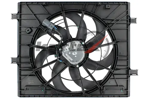 Вентилятор радиатора GEELY ATLAS PRO (с кожухом) KFD213 KORTEX