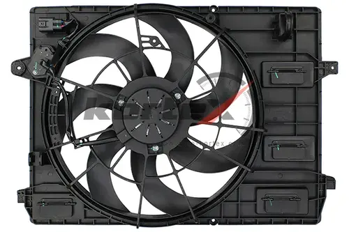 Вентилятор радиатора GEELY COOLRAY (с кожухом) KFD214 KORTEX