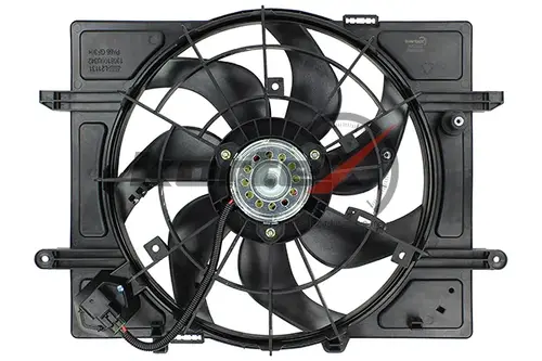 Вентилятор радиатора JAC J7 (с кожухом) KFD222 KORTEX