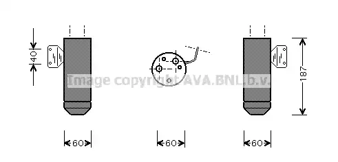 Осушитель кондиционера PRASCO FTD075