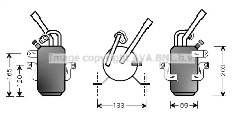 Осушитель кондиционера PRASCO FDD311
