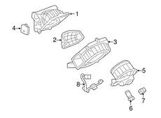 BAFFLE,AIR INL HSG(INCLS 15) 15263263 PONTIAC