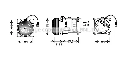 Цилиндр сцепления PRASCO CNK019