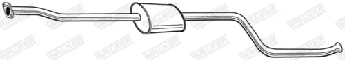 глушитель средняя часть Citr 22754 WALKER