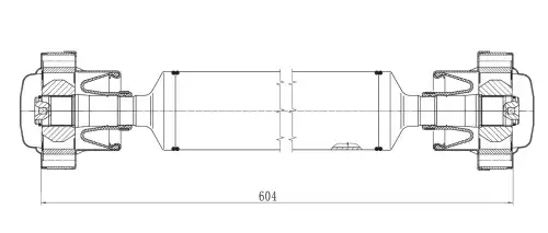 Карданный вал TRIALLI CD 3111
