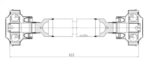 Карданный вал TRIALLI CD 4103