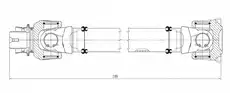 Карданный вал TRIALLI CD 2606