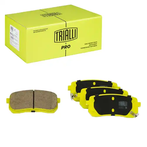 Тормозные колодки дисковые TRIALLI PF 0702CR