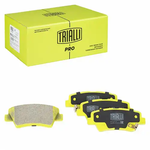 Тормозные колодки дисковые TRIALLI PF 2307CR