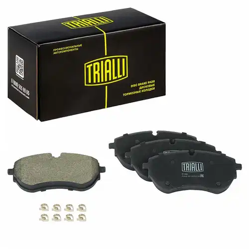 Тормозные колодки дисковые TRIALLI PF 2482