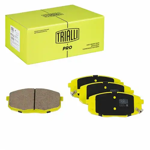 Тормозные колодки дисковые TRIALLI PF 0813CR