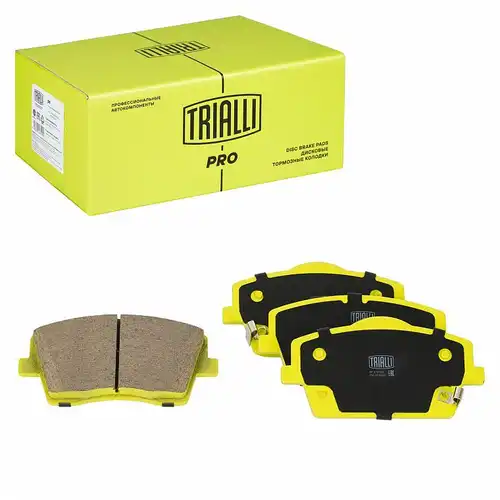 Тормозные колодки дисковые TRIALLI PF 4127CR